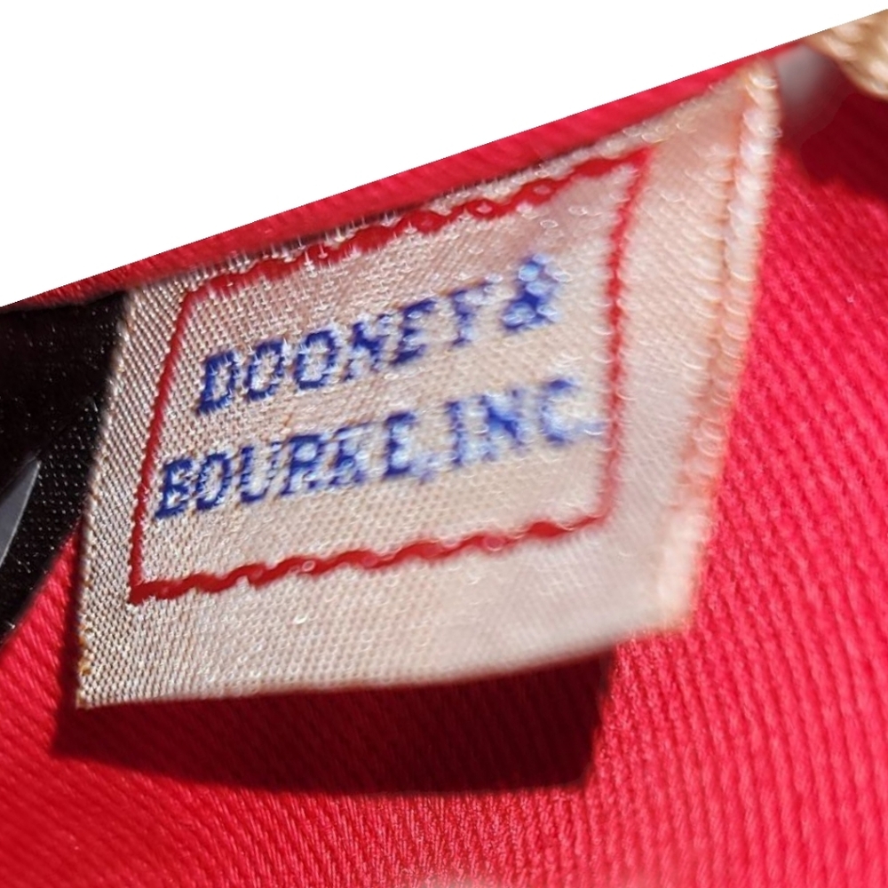 DOONEY & BOURKE WEXFORD HELENA NAVY TAN SHOPPER, EXCELLENT CONDITION, NWOT - Picture 6 of 7